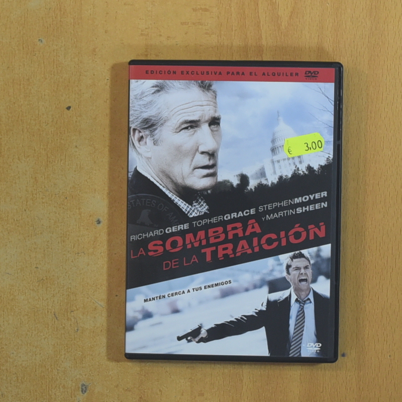 LA SOMBRA DE LA TRAICION - DVD