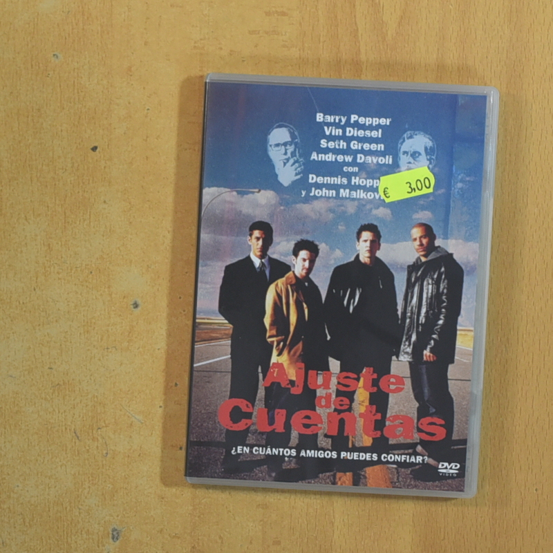 AJUSTE DE CUENTAS - DVD