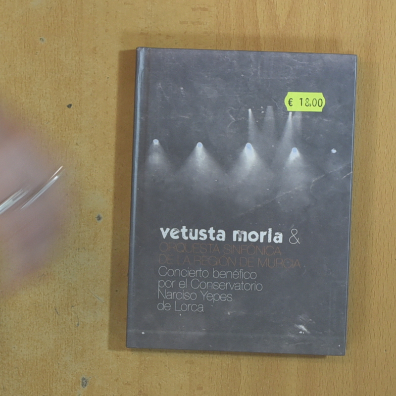 VETUSTA MORLA & ORQUESTA SINFONICA DE LA REGION DE MURCIA - CONCIERTO BENEFICO POR EL CONSERVATORIO - CD