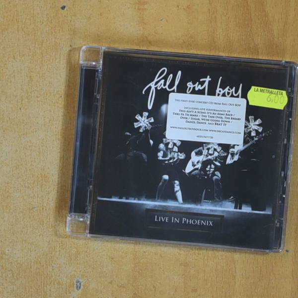 FALL OUT BOY - LIVE IN PHOENIX - CD