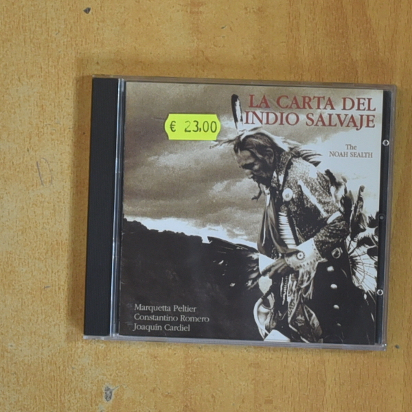 JOAQUIN CARDIEL - LA CARTA DEL INDIO SALVAJE - CD