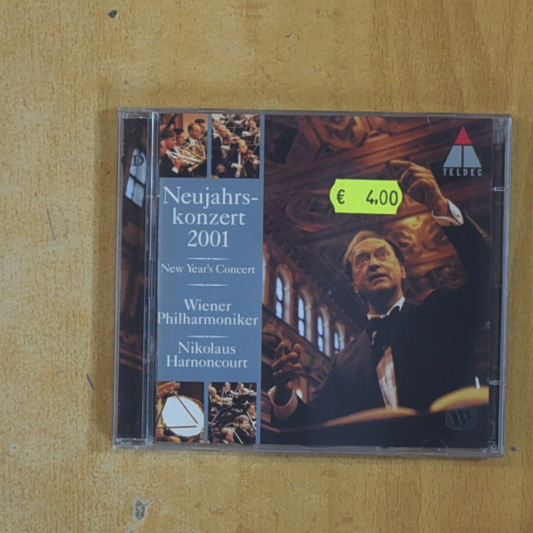 NIKOLAUS HARNONCOURT - NEUJAHRSKONZERT 2001 - CD