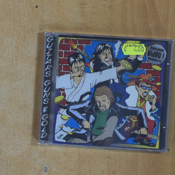 [425504] THE STREETWALKIN CHEETAHS - GUITARS GUNS & GOLD - CD