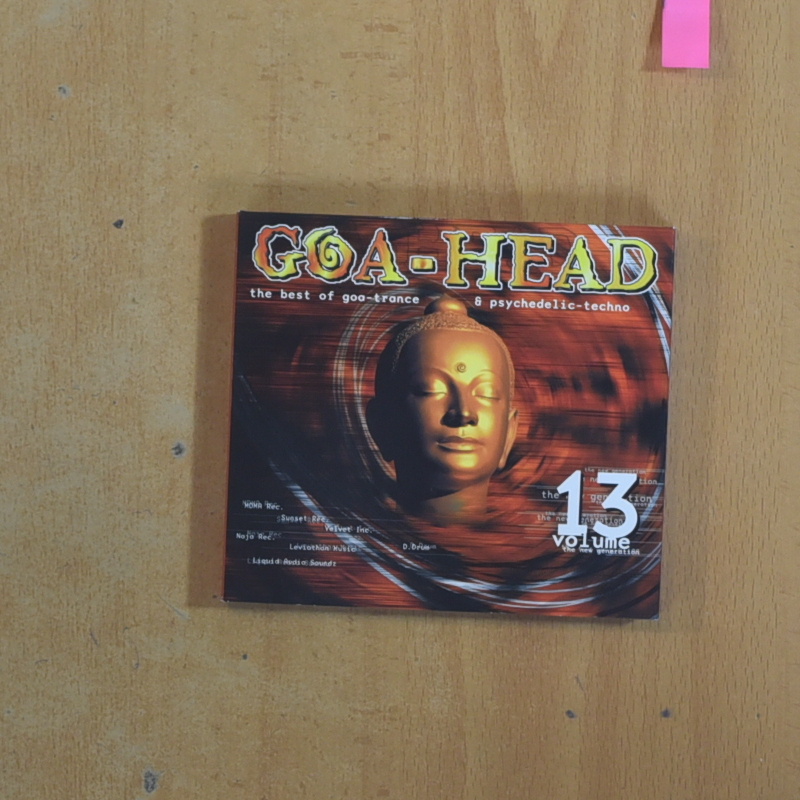 [425634] VARIOS - GOA HEAD VOLUME 13 - CD