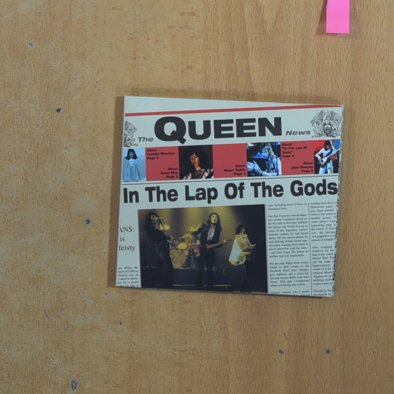QUEEN - IN THE LAP OF THE GODS - CD