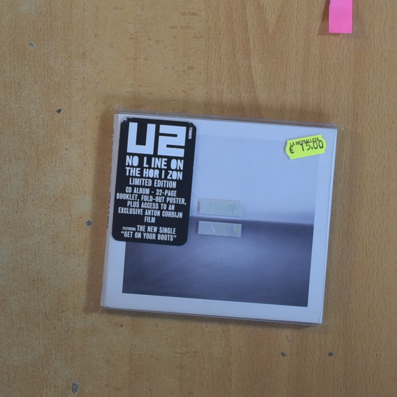 U2 - NO LINE ON THE HORIZON - CD