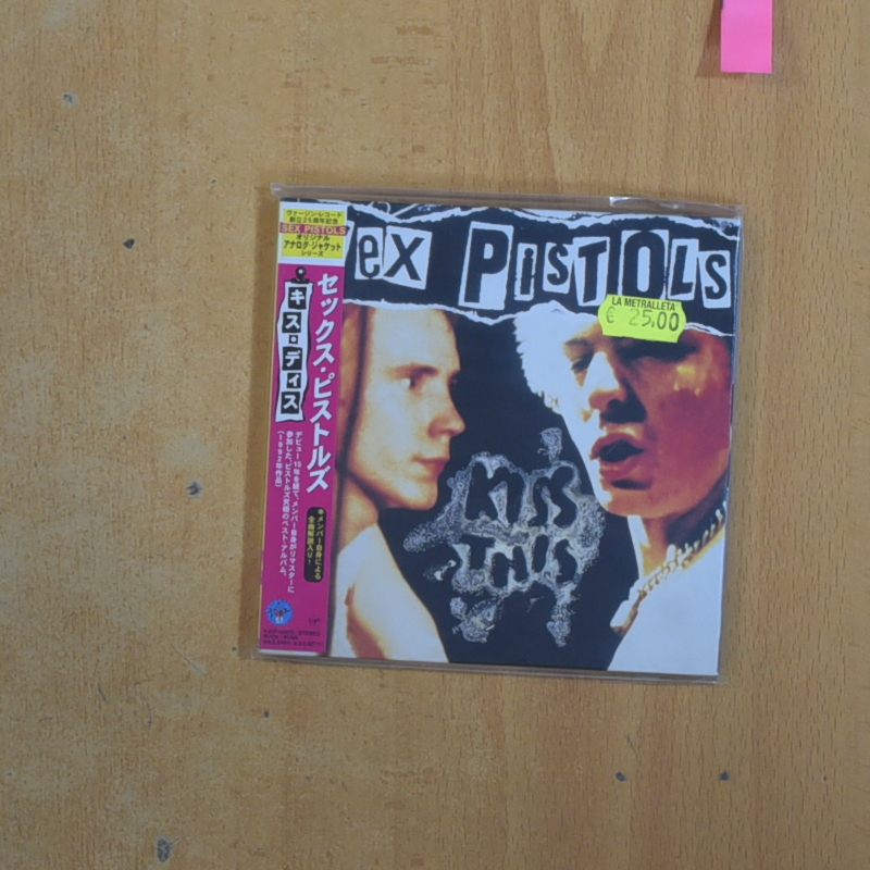 [425669] SEX PISTOLS - KISS THIS - CD ED JAPONESA
