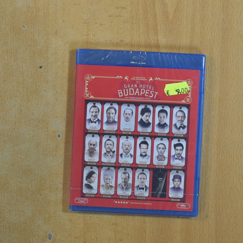 [425721] EL GRAN HOTEL BUDAPEST - BLURAY