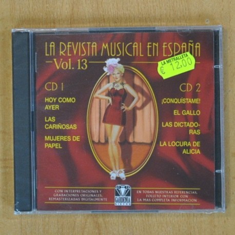 [265934] VARIOS - LA REVISTA MUSICAL EN ESPAÑA VOL 13 - 2 CD