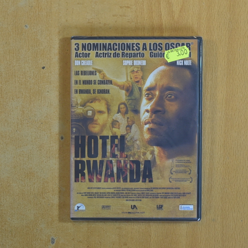 HOTEL RWANDA - DVD