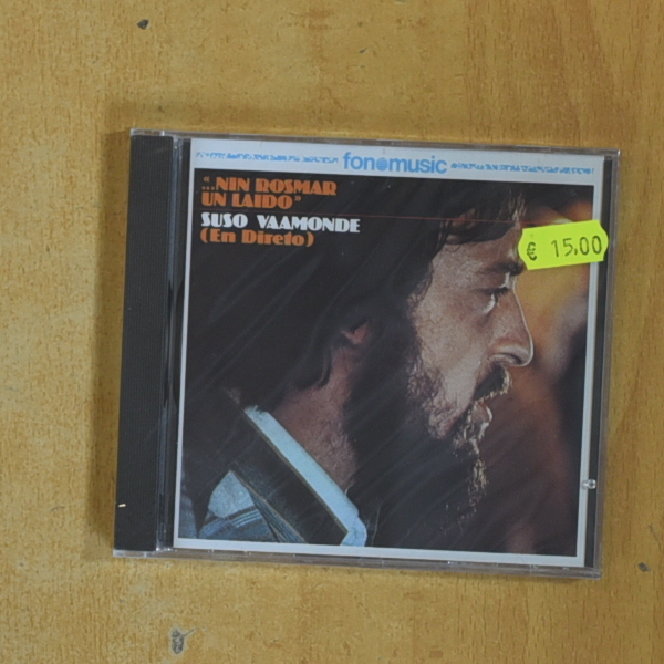 SUSO VAAMONDE - NIN ROSMAR UN LAIDO - CD