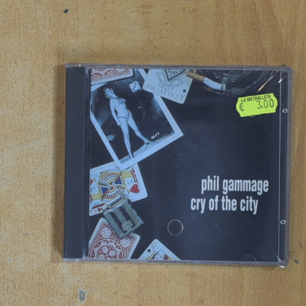 PHIL GAMMAGE - CRY OF THE CITY - CD