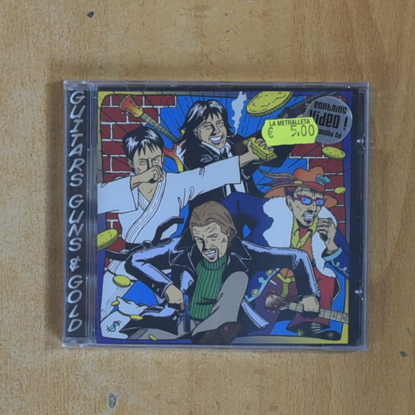 [425848] THE STREETWALKIN CHEETAHS - GUITARS GUNS & GOLD - CD
