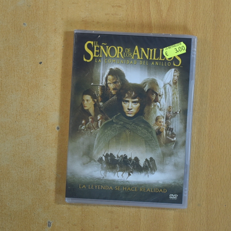 EL SEÑOR DE LOS ANILLOS LA COMUNIDAD DEL ANILLO - DVD