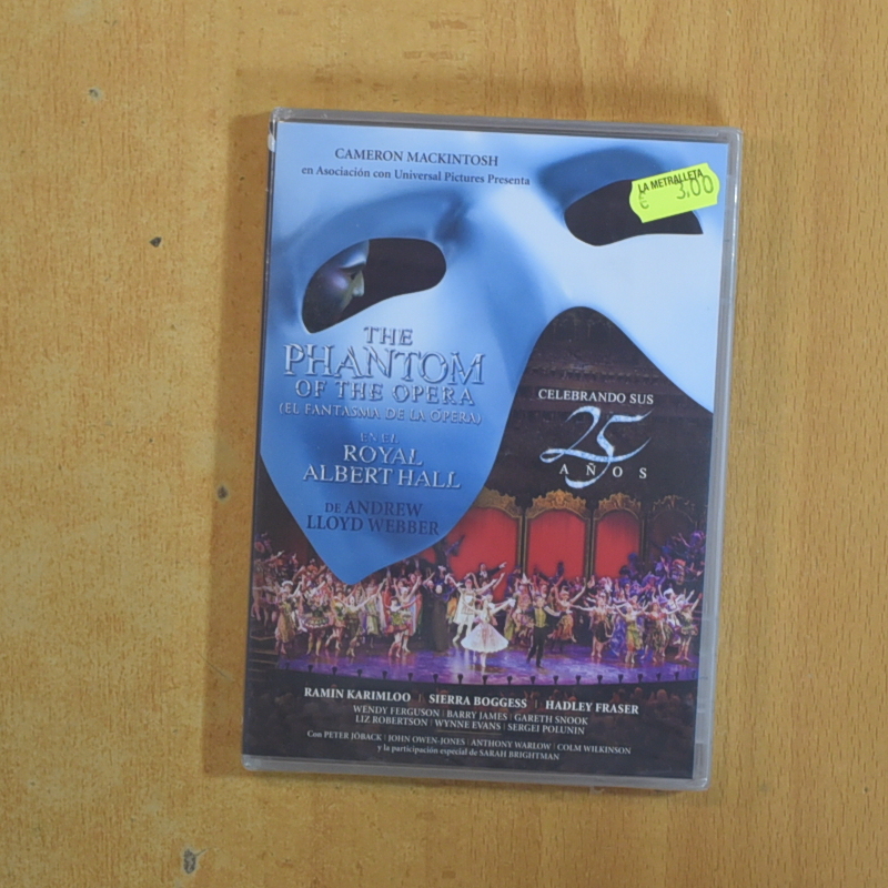 THE PHANTOM OF THE OPERA - DVD