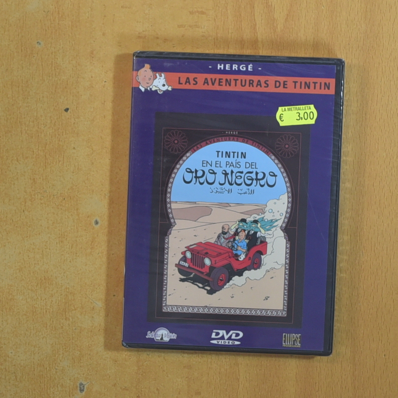 TINTIN EN EL PAIS DEL ORO NEGRO - DVD