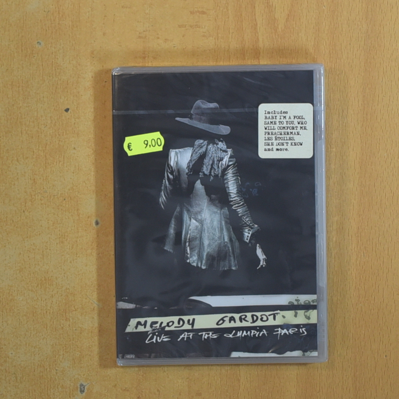 MELODY GARDOT LIVE AT THE OLYMPIA PARIS - DVD