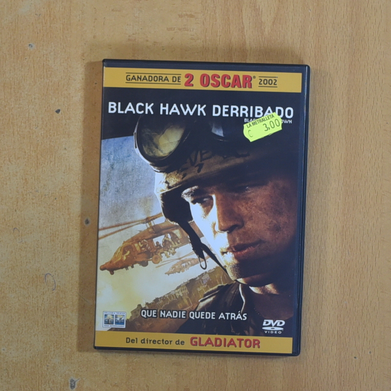 BLACK HAWK DERRIBADO - DVD
