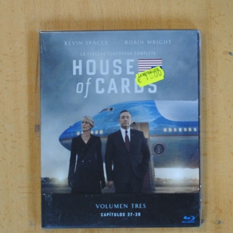 [266716] HOUSE OF CARDS - VOLUMEN TRES - DVD