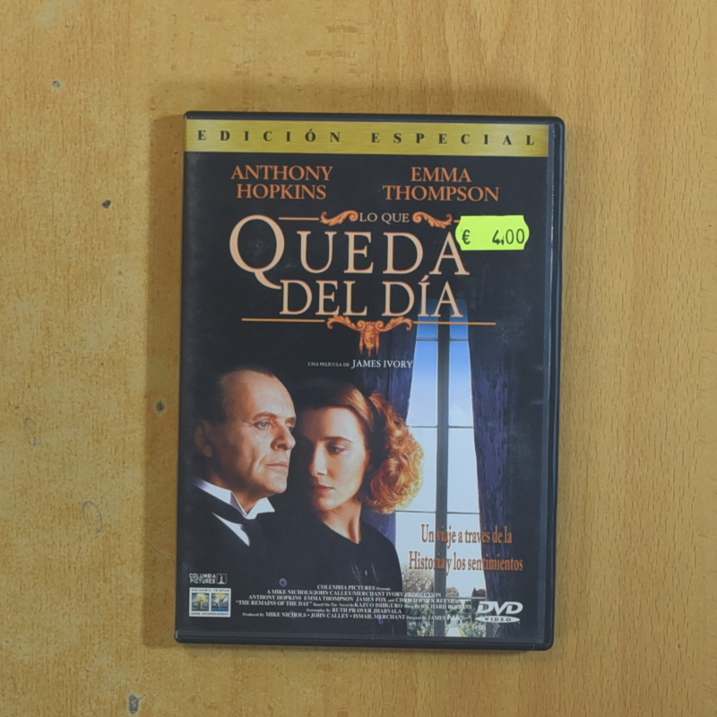 [426181] LO QUE QUEDA DEL DIA - DVD