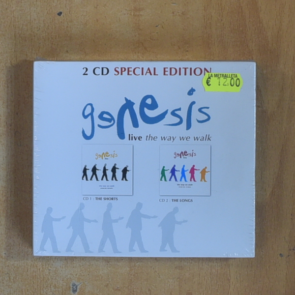 GENESIS - LIVE / THE WAY WE WALK - CD