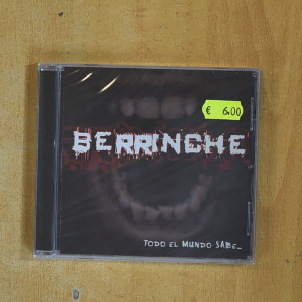 [426244] BERRINCHE - TODO EL MUNDO SABE - CD