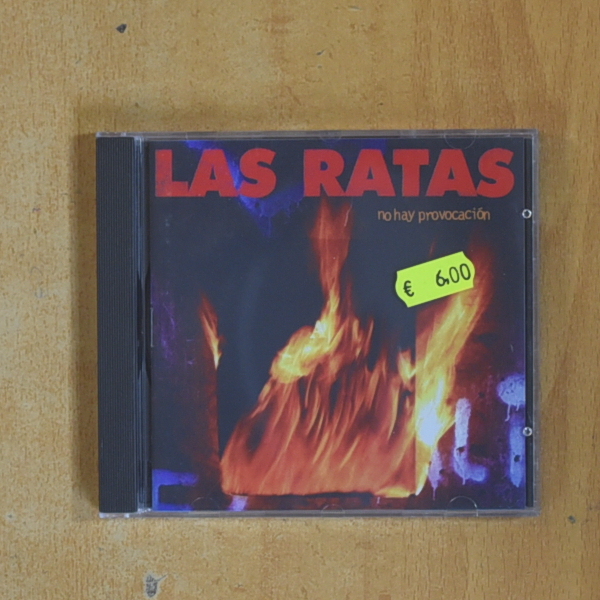 LAS RATAS - NO HAY PROVOCACION - CD