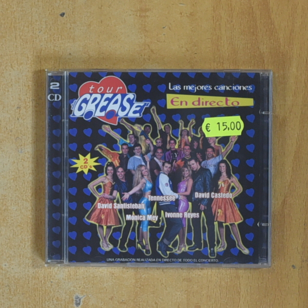 VARIOS - TOUR GREASE - CD