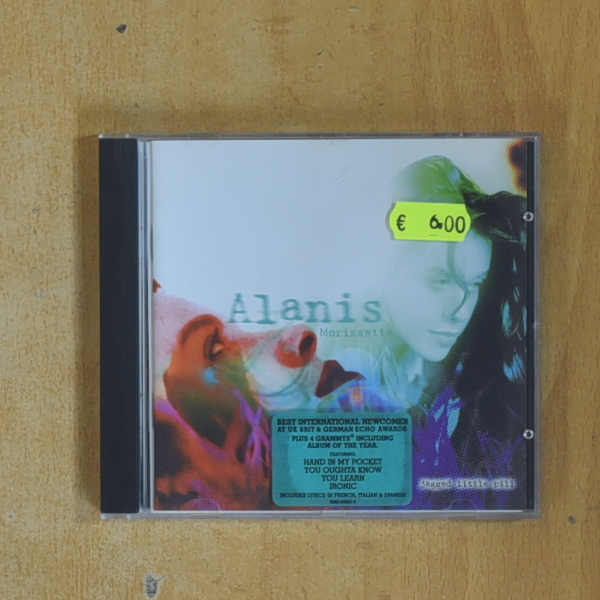 ALANIS MORISSETTE - JAGGED LITTLE PILL - CD
