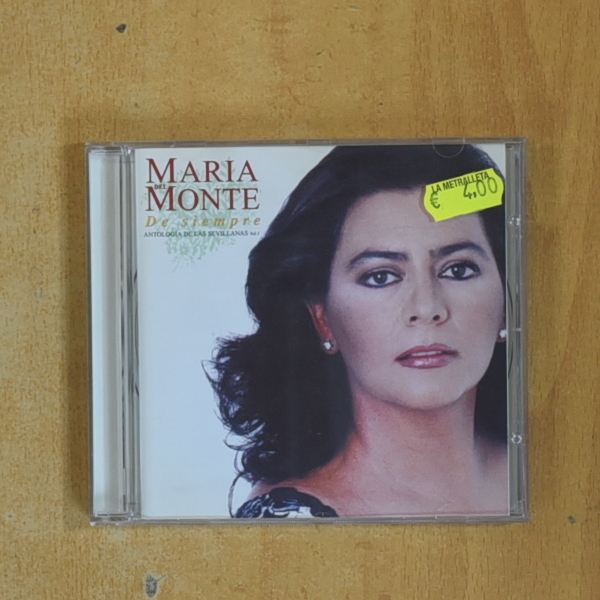 MARIA DEL MONTE - DE SIEMPRE - CD