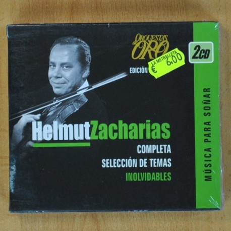 HELMUT ZACHARIAS - SILECCION DE TEMAS COMPLETAS INOLVIDABLES - 2 CD