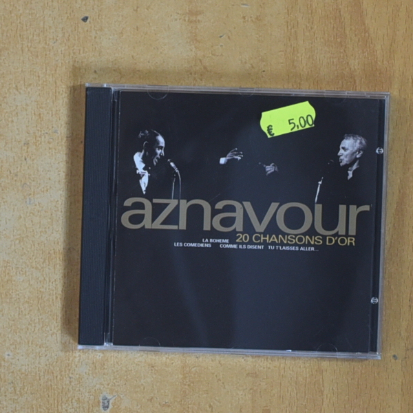 CHARLES AZNAVOUR - 20 CHANSONS D OR - CD