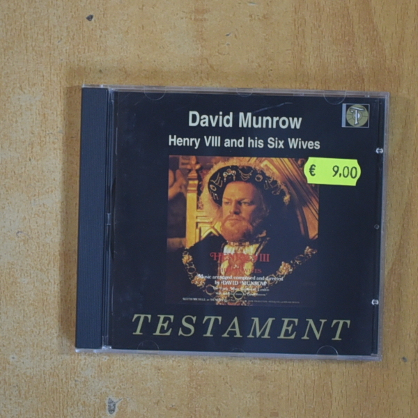 DAVID MUNROW - HENRY VIII AND HIS SIX WIVES TESTAMENT - CD