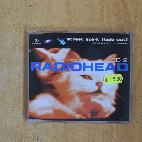 TADIOHEAD - STREET SPIRIT FADE OUT - CD SINGLE