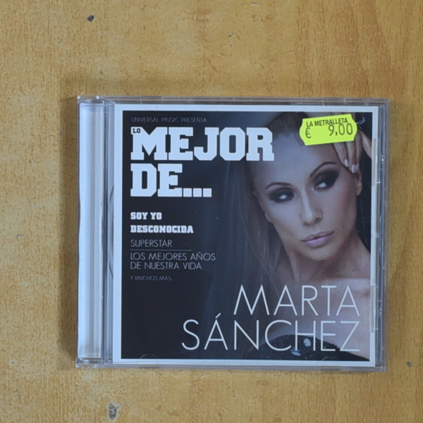 [426871] MARTTA SANCHEZ - LO MEJOR DE MARTA SANCHEZ - CD