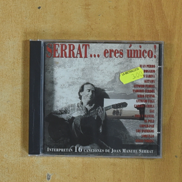 VARIOS - SERRAT ERES UNICO - CD