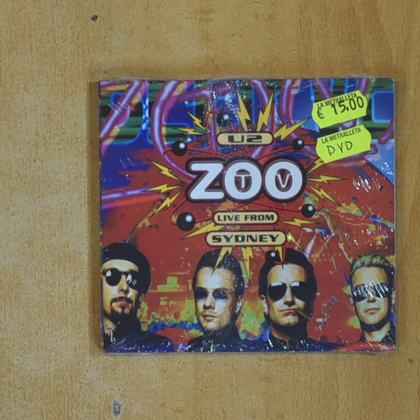 U2 - ZOO TV LIVE FROM SYDNEY - DVD