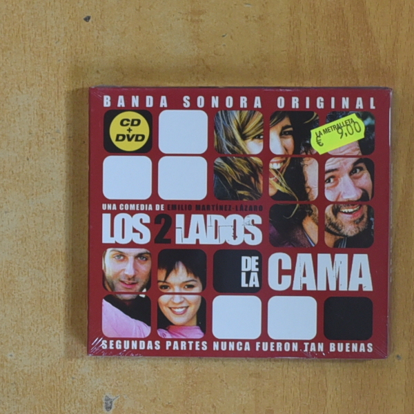 VARIOS - LOS DOS LADOS DE LA CAMA - CD