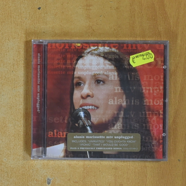 ALANIS MORISSETTE - MTV UNPLUGGED - CD