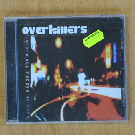 [268183] OVERKILLERS - INNERMOST RECESS OF MIND - CD