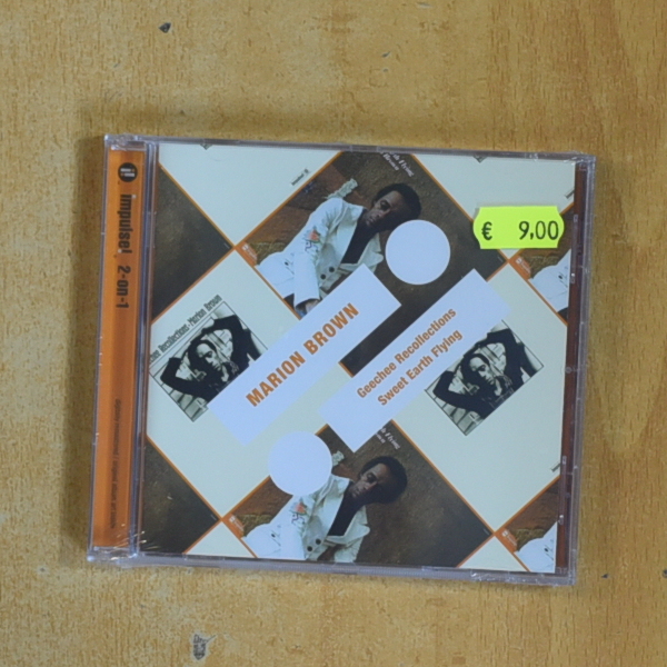 MARION BROWN - GEECHEE RECOLLECTIONS / SWEET EARTH FLYING - CD