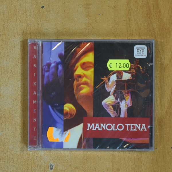 MANOLO TENA - BASIKAMENTE - CD