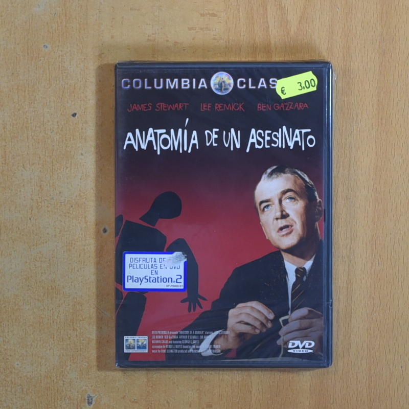 ANATOMIA DE UN ASESINATO - DVD