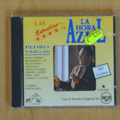 [268732] PEDRO VARGAS - LAS ESTRELLAS DE LA HORA AZUL - CD