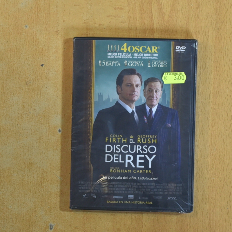 EL DISCURSO DEL REY - DVD