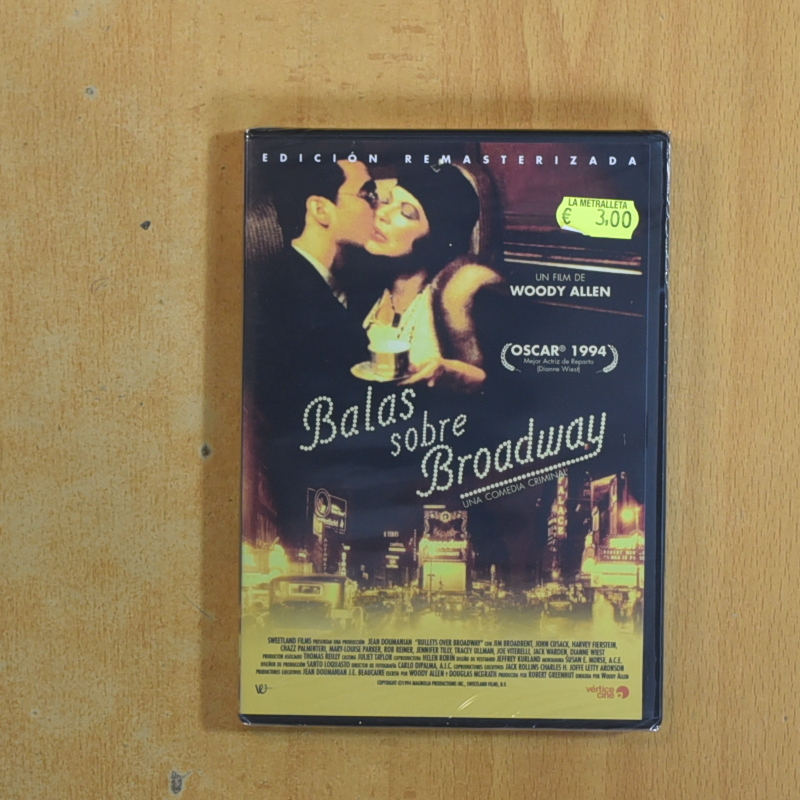 BALAS SOBRE BROADWAY - DVD