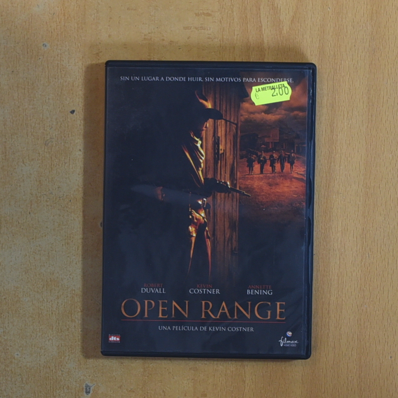 OPEN RANGE - DVD