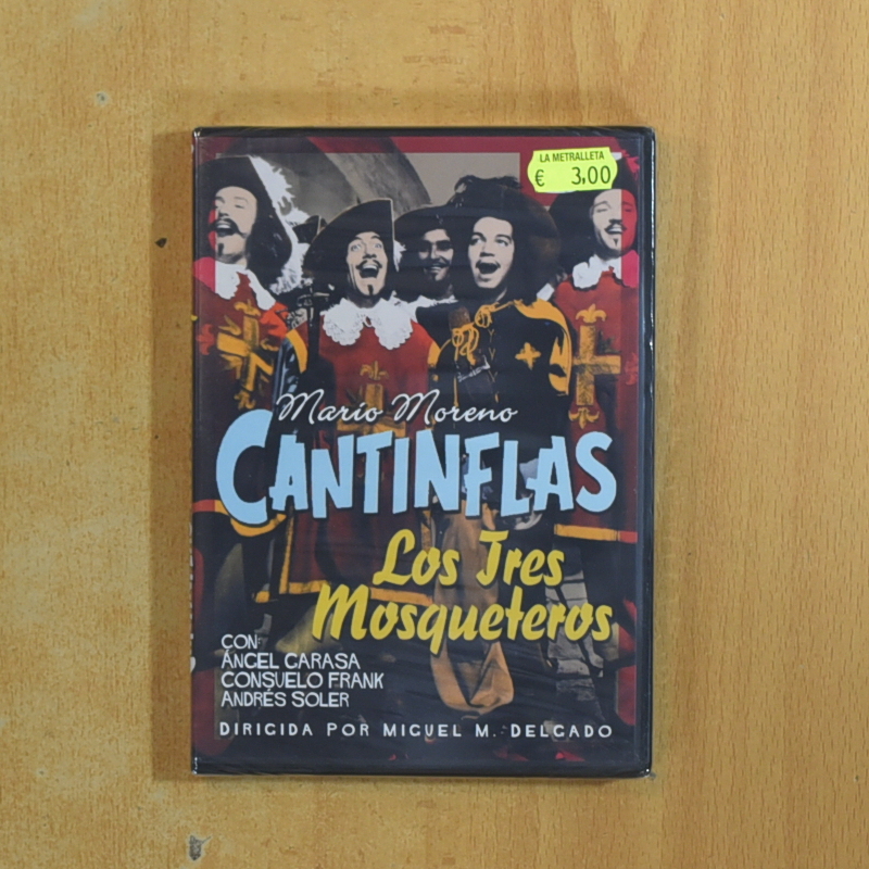 CANTINFLAS LOS TRES MOSQUETEROS - DVD