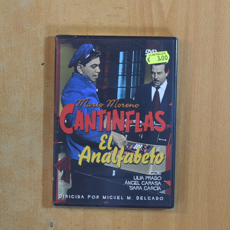 CANTINFLAS EL ANALFABETO - DVD
