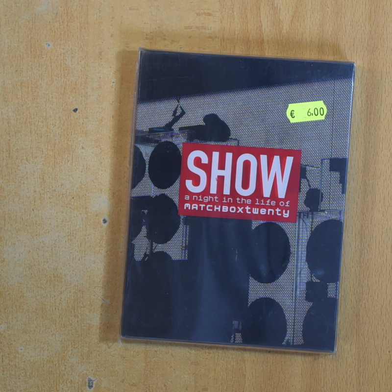 SHOW A NIGHT IN THE LIFE OF MATCHBOXTWENTY - DVD